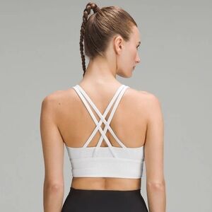 Lulu Energy Ribbed Longline Bra